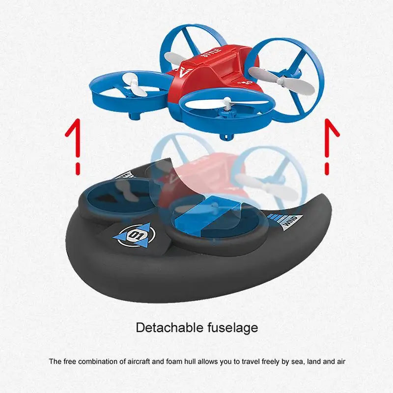 Hovercraft, Para brincar na terra, água e ar -experiência, emoções inigualáveis, controle de precisão